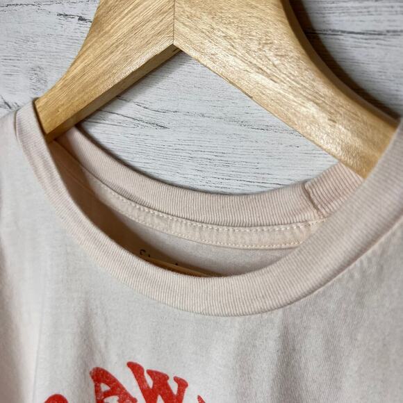 Strawberry Shortcake Top Womens Size Large Cropped Novelty 100% Cotton - Picture 10 of 16